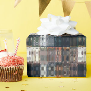 Chic Faux Mosaic Gray Terracotta Design set 2 Wrapping Paper