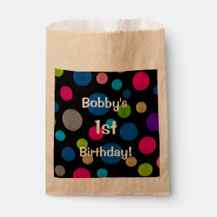 CHIC FAVOR BAGS_BIRTHDAY POLK DOTS FAVOUR BAGS
