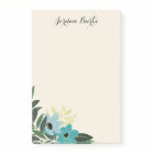 Chic Floral Border Monogram