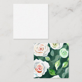 Chic Floral Details: additional information card