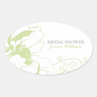 Chic Floral Envelope Seal