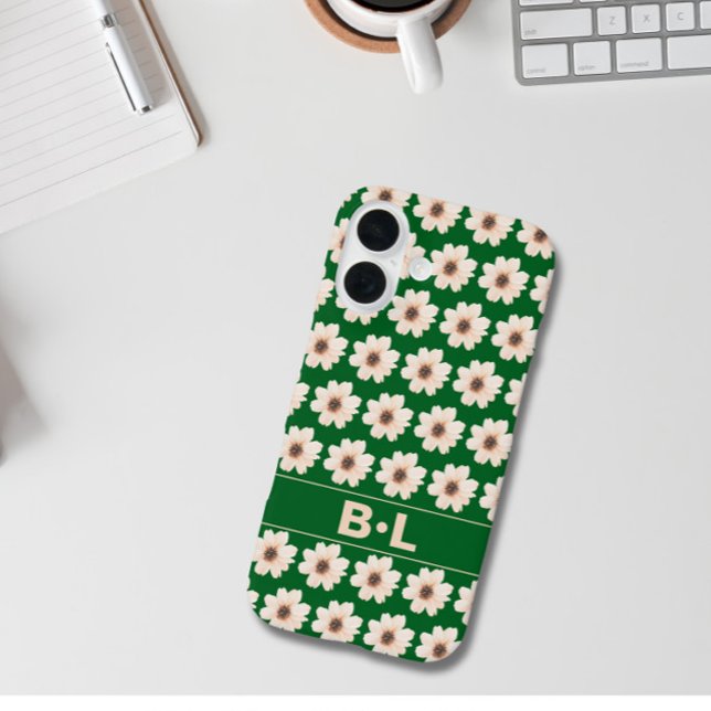 Chic Floral iPhone 16 Case (Creator Uploaded)