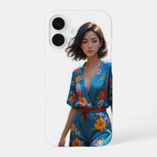 Chic Floral Protection - iPhone 16 Case