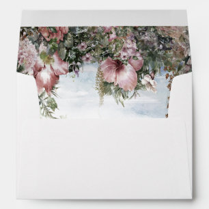 Chic Flowers Ocean  Envelope
