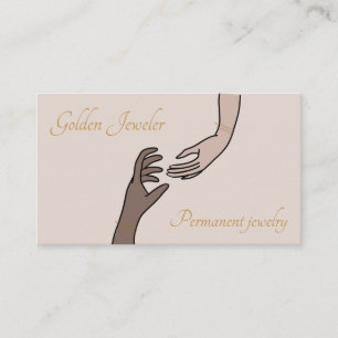 Chic Forever Jewellery Permanent Bracelet Business Card