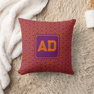 Chic Geometric Custom Pillow For Boyfriend