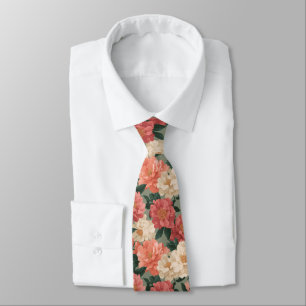 Chic Gifts For Him Peonies Tie