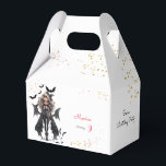 Chic glam gothic scary girl birthday party favour box<br><div class="desc">scary Gothic girl birthday party item for  girls</div>