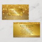 Chic glam Personal Chef Catering Gold Glitter