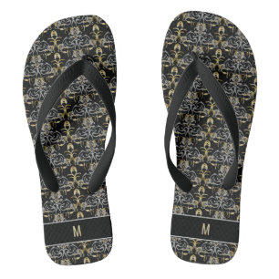 Chic Glitter Monogrammed  Jandals