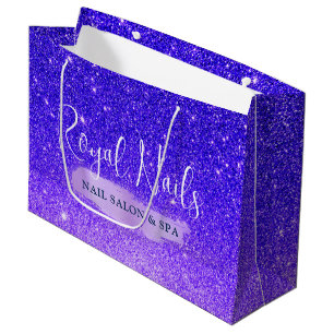 Chic Glitter SPA Nail Salon Makeup Hair Gift Bag