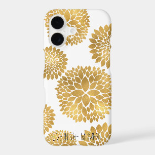 Chic Gold Flowers