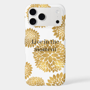 Chic Gold Flowers