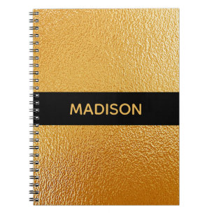 Chic Gold Foil  Notebook