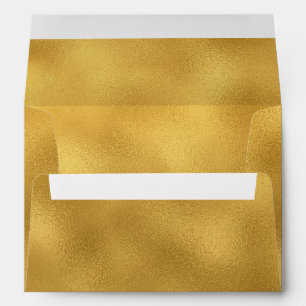 Chic Gold Glam Envelopes