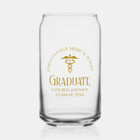 Chic Gold Medical School Graduate Personalised