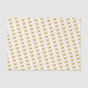 Chic Gold Trendy Graduation Party Class of 2016 Tissue Paper