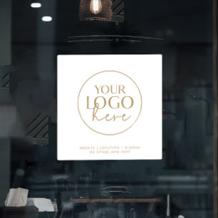 Chic Gold Typography Business Custom Logo