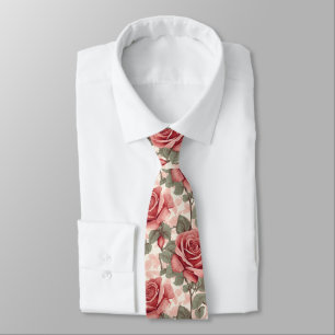 Chic Graduation Gifts For Him Rose Flower Tie