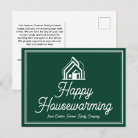 Chic Green Real Estate Company Custom Realtor