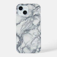 Chic Grey & White Marble Look Glamour