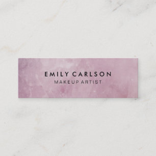 Chic Grunge Mini Business Card