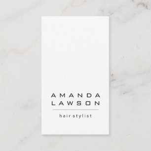 Chic Grunge White Grey (appointment) Appointment Card