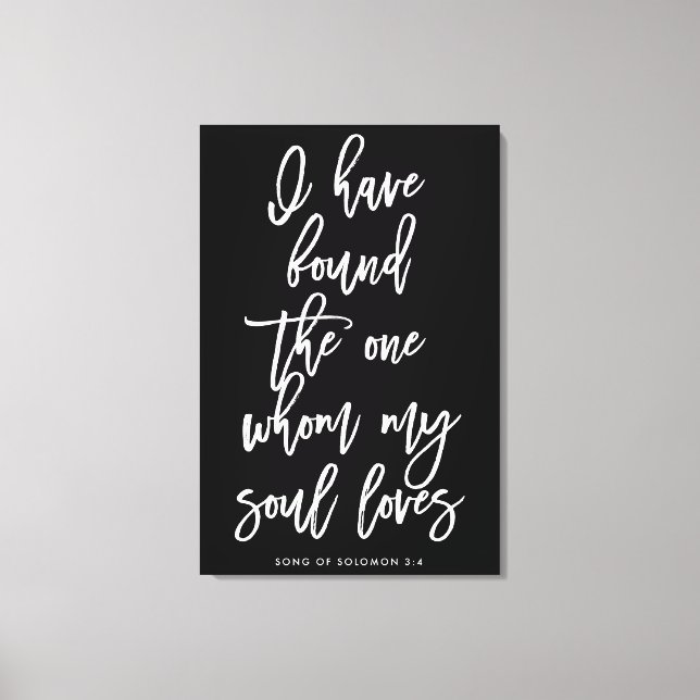 Chic Hand Lettered I have Found the One Sign (Front)