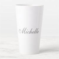 Chic Handwriting Classical Plain Minimalist