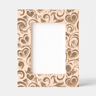 Chic Hearts Etched Frames