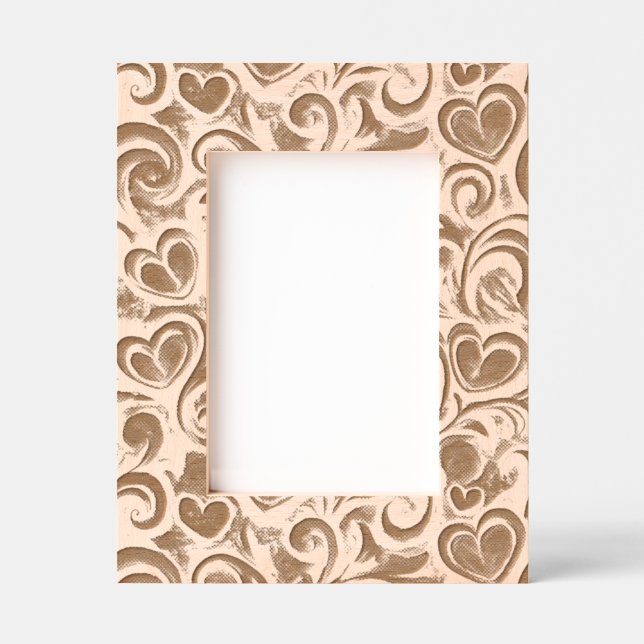 Chic Hearts Etched Frames (Front)