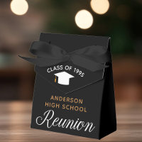 Chic High School Reunion Black Gold Party
