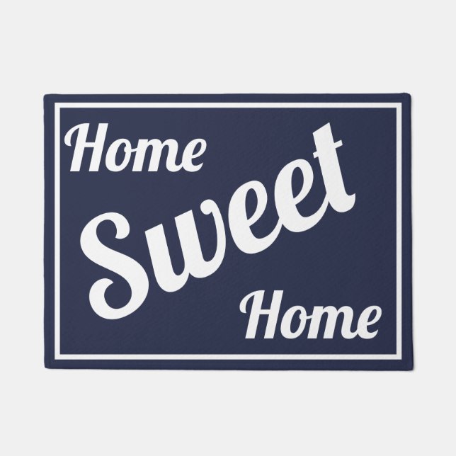 Chic Home Sweet Home Doormat (Front)