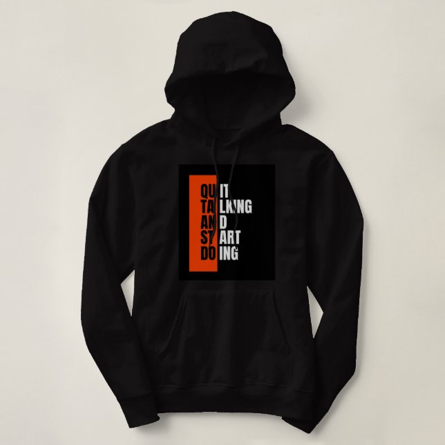 Chic hoodie, strong message hoodie (Design Front)