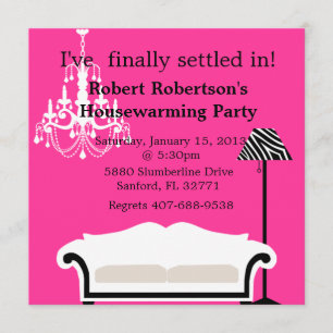 Chic Housewarming invitation