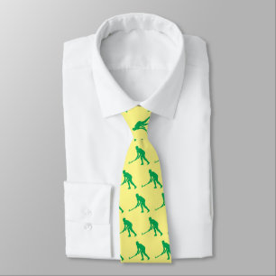 Chic Ice Hockey Sport Neck Tie
