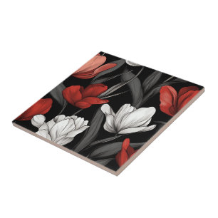 Chic Interior Design Tulip Ceramic Tiles