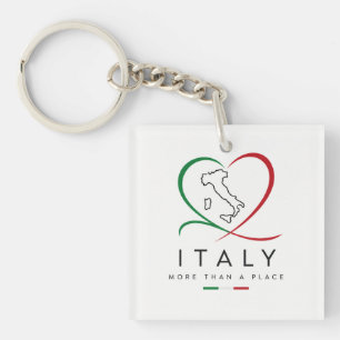 Chic Italy Acrylic Keychain