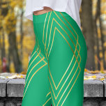Chic Jade Green  Diamonds Pattern Leggings<br><div class="desc">Style with a Twist of Luck: Add a winning flair to your wardrobe with these bold playing cards-themed leggings! The striking designs make a statement while offering the perfect blend of comfort and style for casual wear. Whether you’re feeling lucky or just want to stand out, these leggings are your...</div>