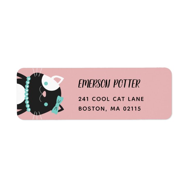 Chic Lady Cat | Pink (Front)