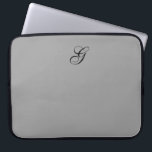 CHIC laptop sleeves_SOLID 158 Sleeve<br><div class="desc">CHIC laptop sleeves_SOLID  DIC 158 GREY,  BLACK MONOGRAM</div>