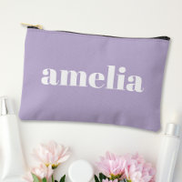Chic Lavender Purple Monogram
