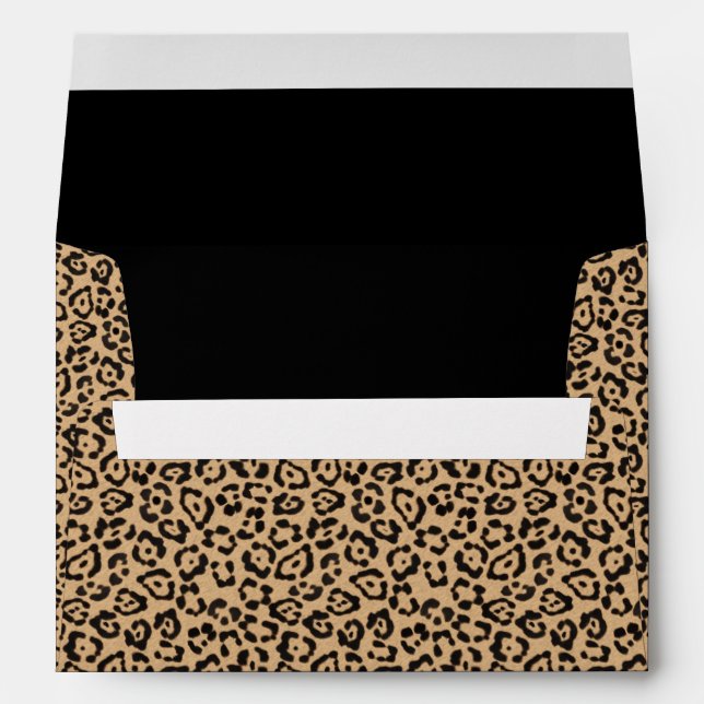 Chic Leopard Print Envelopes (Back (Bottom))