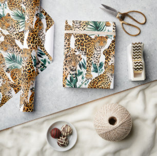 Chic Leopard Print Wrapping Paper – Bold & Stylish
