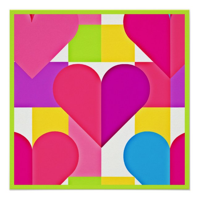 Chic Love Elegance: Romantic Bliss Poster (Front)