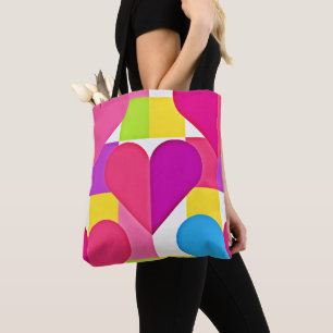 Chic Love Elegance: Romantic Bliss Tote Bag