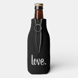 chic LOVE. script Bottle Cooler