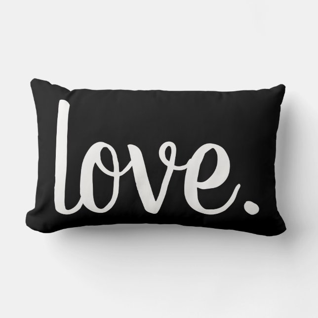 chic LOVE. script | Lumbar Cushion (Front)