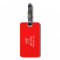 CHIC LUGGAGE TAG_BLACK/WHITE /RED