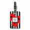 CHIC LUGGAGE TAG_MOD 01 RED POPPIES
